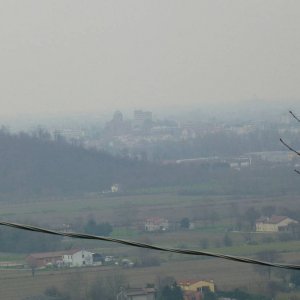 Blick auf Montegrotto