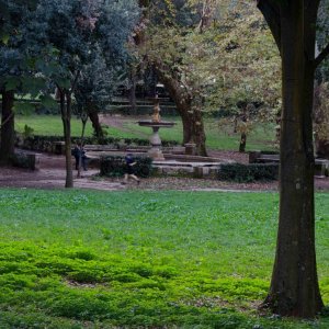 Park de Villa Borghese im Hebst !