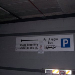 Parkhaus Gianicolo, Durchgang Petersplatz/Largo Cavalleggeri