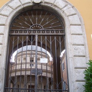 Tempietto di Bramante, geschlossen wg. Restaurierung