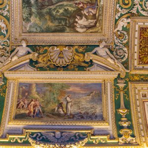 Vatikanische Museen prchtige Decke