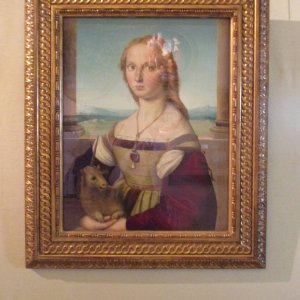 Raffael in der Galleria Borghese