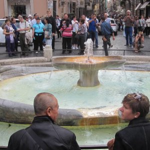 Barcaccia-Brunnen