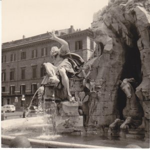 Piazza Navona Ostern 1965