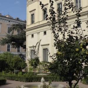 Garten der Villa Farnesina