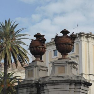 Garten des palazzo Corsi