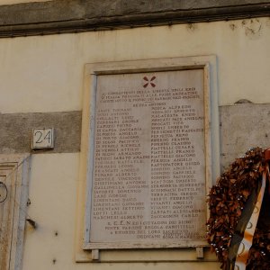 Memoria Fosse Ardeatine, Via Banco del S. Spirito, 25