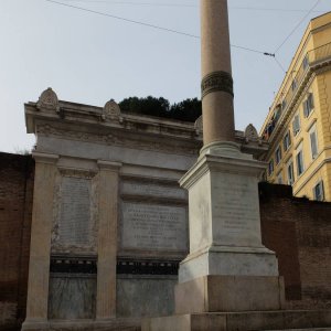 Piazza Fiume mit Gedenktafel Porta Pia