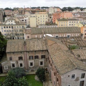 Blick von der Dachterrasse Hotel Delta Colosseo