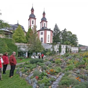 Kraeutergarten im Kloster Oberzell