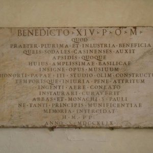 San Paolo - Inschrift