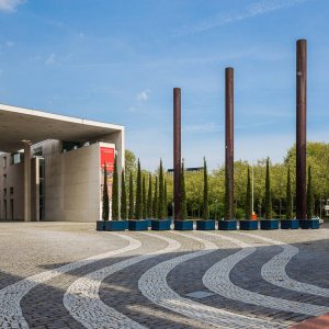 Bonn Blick auf Kunstmuseum