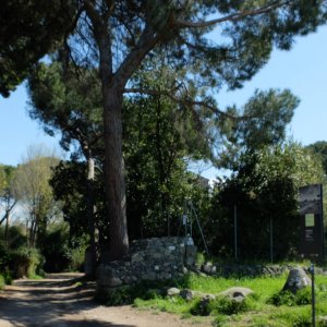 Via Appia antica, ingresso Santa Maria Nova