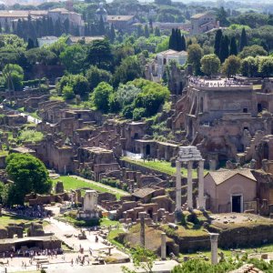 Blick vom Vittoriano