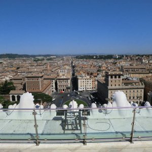 Blick vom Vittoriano