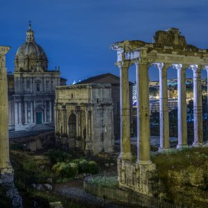 Nachtfototour Forum Romanum