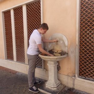 Wasserversorgung am Petersdom
