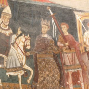 Fresken in der Silvester-Kapelle