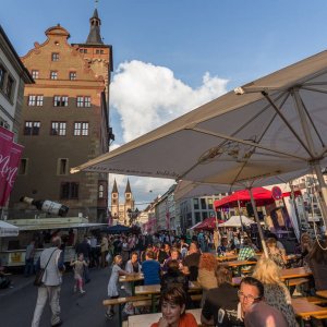 Wrzburg 2015 Blick von der alten Brcke