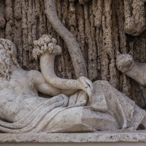 Quattro Fontane Tiberbrunnen