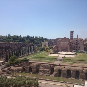 Blick vom 3. Rang des Kolosseums