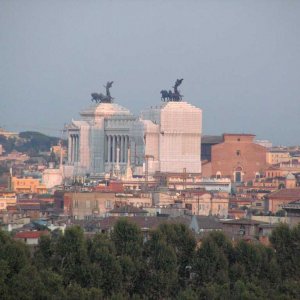 Stadtansichten vom Gianicolo