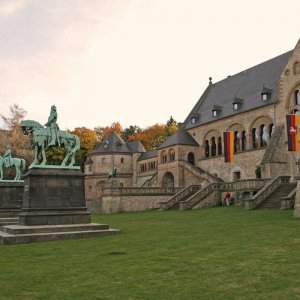 Goslar Kaiserpfalz gut bewacht