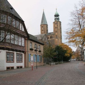 Goslar Blick auf die Marktkirche