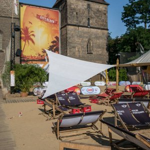 Hildesheim Strand hinter Rathaus