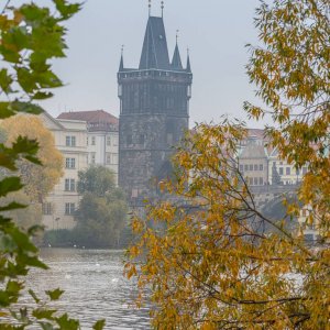 Prag2015 Moldaublick auf die Altstadt