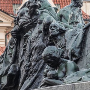 Prag2015 altstdter Ring Husdenkmal