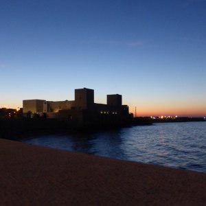 Trani bei Abendstimmung