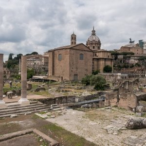 Eingewhnungsspaziergang 2016 Forum Romanum