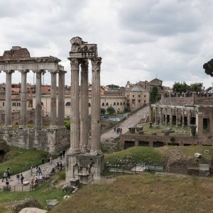 Eingewhnungsspaziergang 2016 Forum Romanum