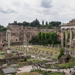 Eingewhnungsspaziergang 2016 Forum Romanum