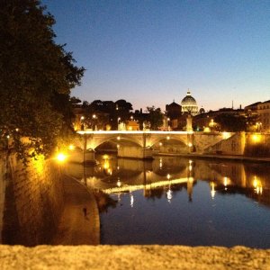 Abendstimmung am Tiber