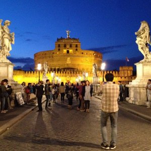 Abendstimmung am Tiber