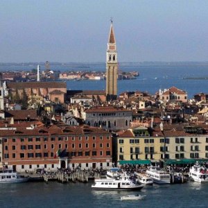 Blick vom Campanile von San Giorgio Maggiore