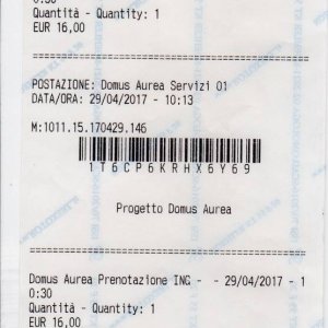 Ticket_Domus_Aurea