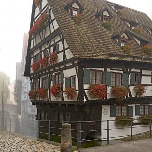 Ulm Schiefes Haus