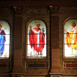 S. M. in Trastevere: Kirchenfenster