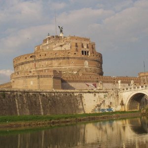 Castel S.Angelo vom Boot aus