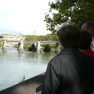 Blick auf den Tiber