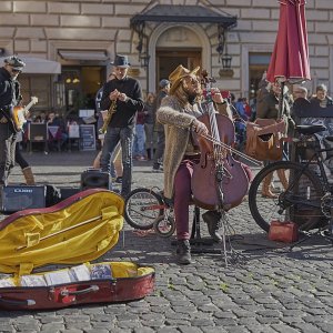 Musiker Piazza Rotonda 2018