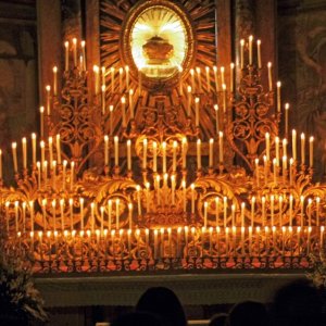 Santa Maria dell'Orto - Macchina delle Quarant'Ore per il Giovedi santo