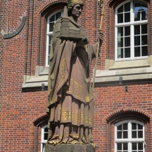 Hl. Ansgar auf der Trostbrücke