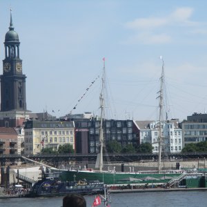 Blick zum Hafen