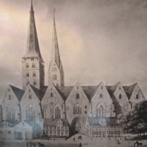 Der alte Dom zu Hamburg