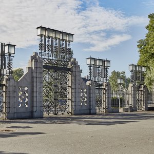 Vigelandpark Oslo Eingang