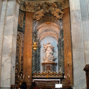 Sant'Agnese in Agone - Altar der Hl. Agnes
